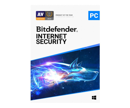 Program antywirusowy Bitdefender Internet Security 1st. (12m.) CARD